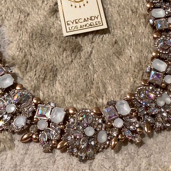 Eye Candy Opal Ivy Collar Necklace - Picture 6 of 7